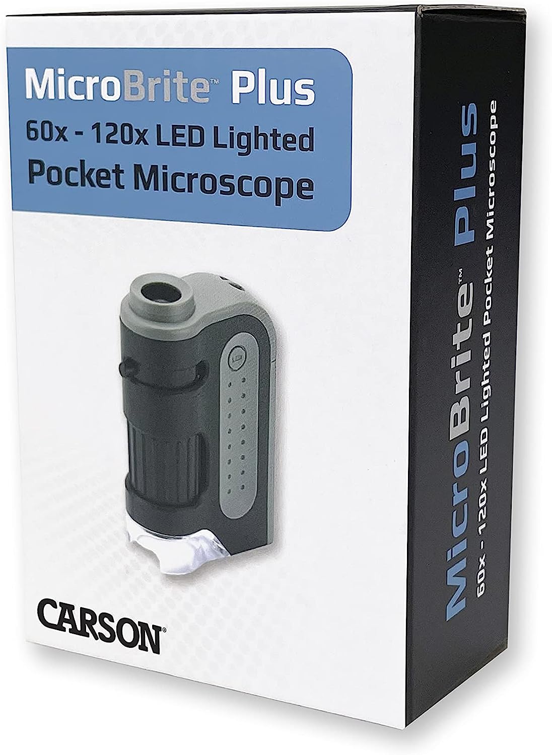 Le top du microscope de poche lumineux - idéal pour smartphones ou